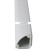 塑料线槽 三角明装PVC线槽阴角直角墙角扇形隐藏电神隐形阻燃塑料 H20白色 h20一个配件