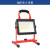 派力德（Pailide）工作灯便携手提应急灯led充电大容量户外工程照明投光灯 WJ018工作灯红色+电池包+球泡灯+充电器+彩盒
