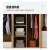 中伟（ZHONGWEI）现代简约北欧风家用衣服收纳加厚实木衣柜双门带抽 四色可选