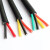 耐高温硅胶电缆线2芯-8芯电源护套线高温线YGC YGZ特软硅胶线 红色 1卷 6芯0.75平方毫米