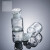 高硼硅磨砂口玻璃瓶实验室白色透明试剂瓶大广口/小细口60-50000ml毫升带刻度耐高温定制 透明广口 250ML