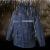 cnss反光雨衣藏蓝色分体套装防水雨衣雨裤大码成人款安全雨衣 藏蓝套装 175