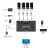 迈拓维矩 KVM切换器 HDMI切屏器4进1出4K高清USB打印机键盘鼠标共享器分配器转换器带控制器配线 MT-HK04