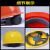 LIEVE安全帽工地国标加厚透气玻璃钢建筑工程男夏施工定做印字 玻璃钢透气款（黄色）（按钮）