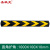 圣极光橡胶护角条安全防撞条轮廓黑黄反光条直角护角G2092可定制