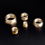 铜补芯内外丝变径接头 铜补芯3分-2分(5个)
