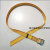 定制适用安全带 腰带 高空作业绳 安全绳安全带腰带户外施工保险带 黄色涤纶腰带1.35米长