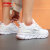 李宁女鞋跑步鞋2024夏季新款女款网面透气跑鞋运动小白鞋子女 3244标准白/标准黑 35