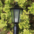 草坪灯户外景观灯 铝防水立柱LED道路灯欧式庭院花园草地路灯 黑色1米加厚杆