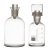 纳仕德SW4015溶解氧瓶具塞溶氧瓶双盖白色棕色污水瓶 玻璃水样瓶双盖培养瓶  棕色1000ml双盖