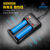 18650锂电池充电器头灯强光手电筒收音机小风扇充座充3.7V4.2 USB双槽充电器+2节平头电池