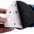 京斯坦 三角砂纸152*105 手掌式分离11孔红砂砂纸 套装组合砂纸三角砂纸 40目（100片） 