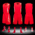 安巧象 篮球服套装可印制logo比赛队服团购训练营球衣夏 613红色 3XL（175-180CM） 