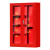 坚冠 消防柜 微型消防站消防器材工具放置柜展示柜 企业客户定制 消防箱应急柜年检消防验收1.80*1.2*0.4米 