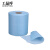 工品库（GONGPINKU）无尘擦拭纸除尘纸吸油纸擦拭纸大卷纸 工业洁净纸125*370mm(蓝500张)