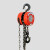 弘信  圆形铁葫芦吊机 起重机倒链手拉葫芦手动起重吊葫芦 加强款2吨6米(实际5.6米) 一个价