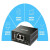 Wisiyilink 有线 USB打印服务器 扫描/外网异地远程/手机云打印 WPS101-基础版(局域网内只打印)
