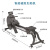 热奥磁控阻力划船机折叠款健身器材健身房工作室家用商用智能阻力调节 能阻力调节