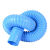 通风管道排风管PVC塑吸弹力伸缩橡胶软管工业吸尘排烟 蓝色加厚型 内直径90mm/每米