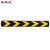 圣极光橡胶护角条安全防撞条轮廓黑黄反光条直角护角G2092可定制
