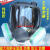 GJXBP防毒面具防尘喷漆专用6800工消防全面罩农面罩 7件套全面具+3号滤毒盒