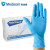 麦迪康（Medicom）一次性丁腈手套1137D 防滑耐磨无粉 橡胶检查手套 蓝色L码 (100只/盒)