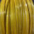 编织带编篮子绳PET彩色塑钢带硬带可开条多色塑钢条 深黄色 1斤开4条