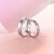 周六福（ZLF） PT950铂金戒指男女款白金情侣对戒求婚订婚指环一见钟情 18号-3.82g