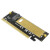 适用于NVME M2转PCIE16X高速扩展扩展卡PCI-E转M2转接卡NGFF SSD PCIE4X8X16X转nvme迷你版