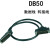 适用定制DB50转接线端子 DB50转接板 DR50 公头 针 端子板 端子台 分线器 DB50数据线 公对公 长度0.5