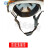 约巢热浪RL-280自动变光面罩电焊面罩安全帽太阳能参数调焊工头盔翻盖 护罩半透明款式 深蓝色安全帽 护罩半透明款式  深