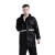 柯瑞柯林 BR2-005分体雨衣雨裤套装加厚户外执勤登山徒步成人反光防雨服升级版黑色L码 1套装