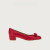 菲拉格慕（Ferragamo）女红色高跟鞋 0753711_1D _ 60 36.5码礼物送女友 红色0753711 7.5(38)