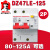 DZ47LE-125漏电断路器2P单相两极大功率保护开关D型80A 125A 2P