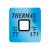 TFN 进口测温纸 单格  英国THERMAX感温贴片TMC变色温度测试纸感温变色贴  121℃ 