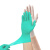 光明乳胶手套检查实验室芦荟专用防护绿色羊毛脂高弹丁腈橡胶手套 光明丁腈橡胶手套 1盒25双 S