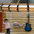 黑色铝条槽板琴行乐器吉他槽板工具玩具挂板手机配件展示架万通板 黑色挂钩15厘米(10个)