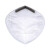爱途（AT）9501 KN95折叠耳戴式一次性口罩学生防尘防PM2.5口罩 白色1只装