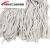 JGY2420 传统 木头杆棉线 吸水 白线条布条 白色10把  拖把 白色(10把)