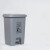 优易固（YOUYIGU）垃圾桶脚踏式户外垃圾桶大号加厚环卫垃圾桶带盖办公塑料垃圾桶商用20L
