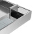 梅兰日兰（MSHML）地插隐藏式大理石地砖纯平嵌入式100型地面插座地板瓷砖插座 单六类