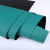 南盼 台垫橡胶垫子胶皮桌布工作台实验室地垫；亮光绿黑1.2米*10米*3mm