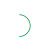 卡英 压力表标识贴 圆弧色环贴 仪表表盘反光标签贴纸 直径15cm绿色半圆