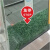 自动扶梯安全标识贴纸透明PVC标签商场电动扶梯入口警示贴办公楼 定制 14x10cm