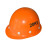 安全帽工地绝缘高压10KV国标高强ABS劳保透气加厚电力工程施工帽 橘黄耐压20KV（不带国家电网LOGO ）
