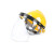 历修定制电焊防护面罩安全帽焊工专用烤全脸焊帽头戴式具 (黄)安全帽+支架+绿色屏