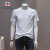 AEMAPE短袖T恤男士潮流印花衫2024年夏装新款韩版中青年半袖上衣 白色 M