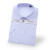 中神盾 D8628 男式长袖衬衫修身韩版职业商务白领条纹衬衣 白底蓝竖条(1-9件价格) 41码