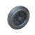 户外大号垃圾桶轮子100/120/240L升轮轴轱辘20cm通用轮子配件 加厚款轮子+空心轴一套