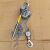 铝合金手扳葫芦式电力施工紧线器拉紧器铝制手摇链条式葫芦定制 铝合金手扳葫芦1.5吨*5米